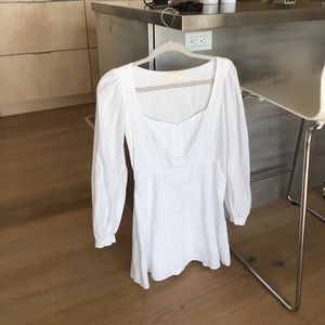 White Revolve Dress